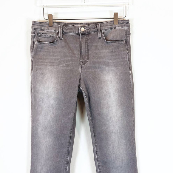Athleta Sculptek Skinny Stretch Jean Grey Wash, Women's Size 12Tall #158935 - Picture 5 of 11
